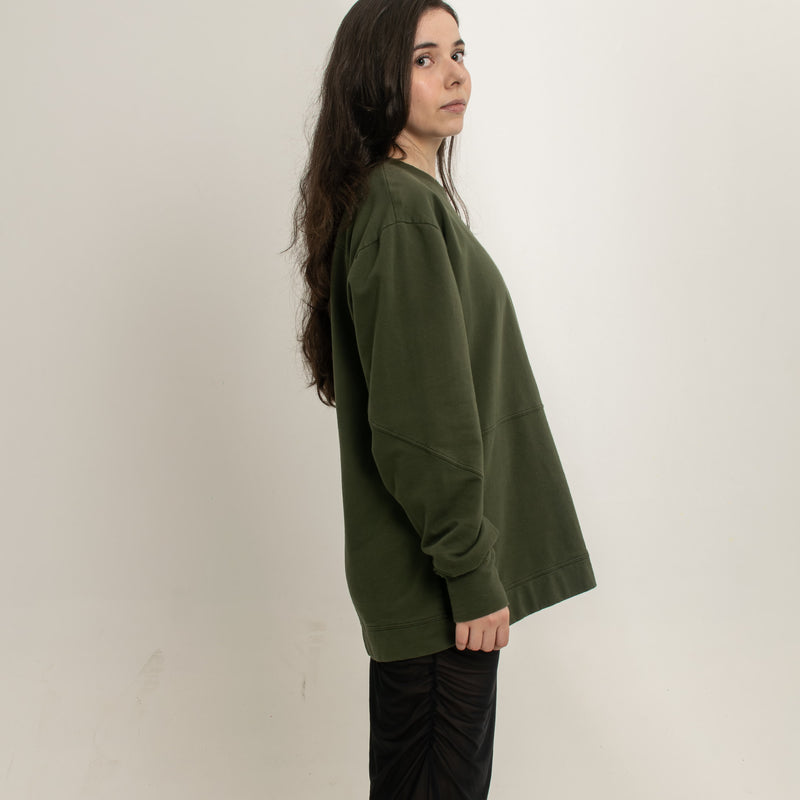 Buzo Tokio Verde Militar 100% Algodón Relaxed Fit Andante - Image 6