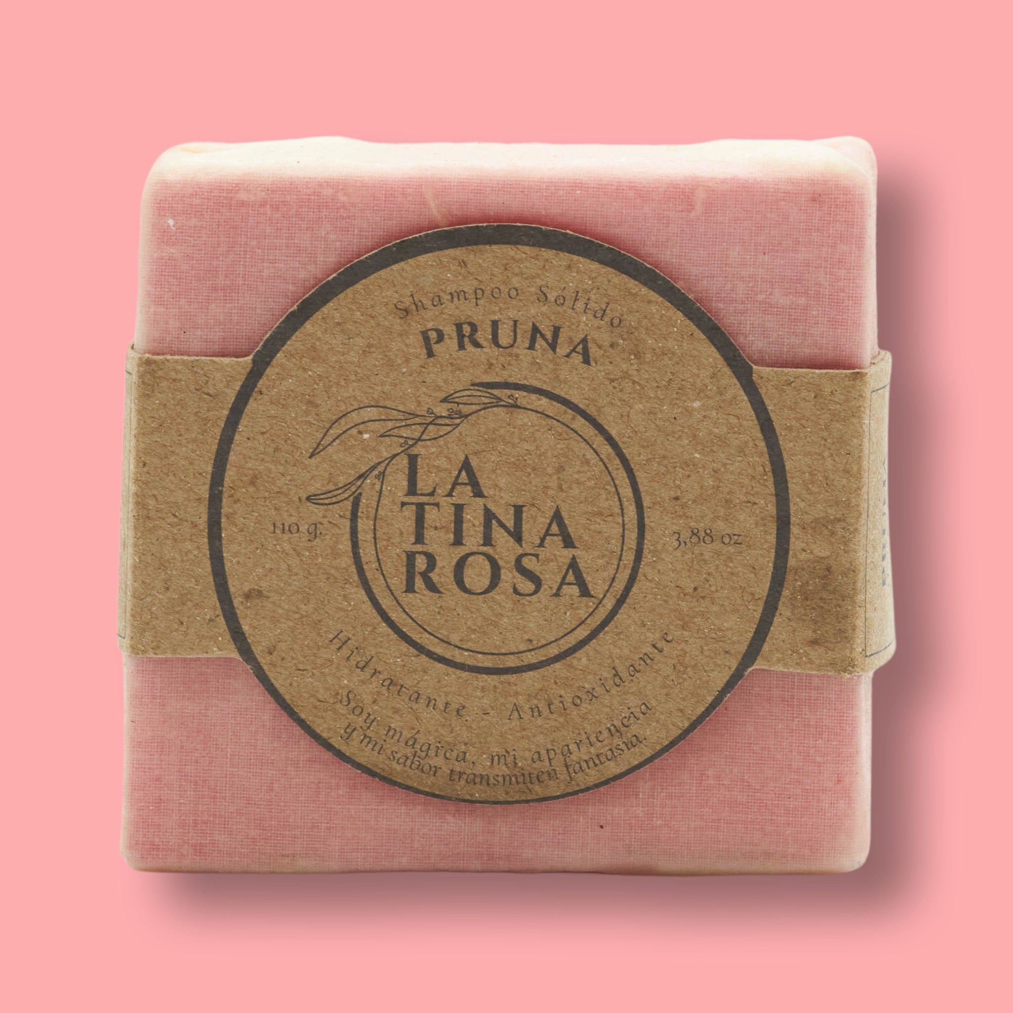 Acondicionador Sólido Pruna 110 gr. La Tina Rosa