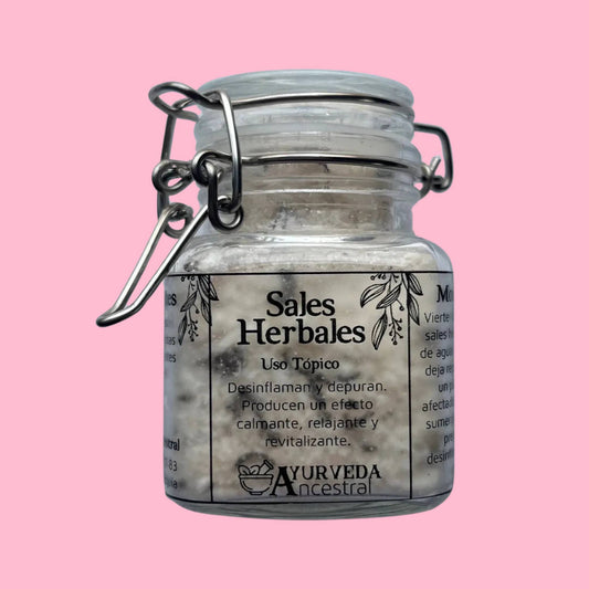 Sales Medicinales de Baño con Lavanda y/o Romero 200 gr. Ayurveda Ancestral