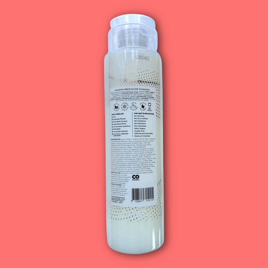 Shampoo Renovación Avanzada Tecnología Plex Fauno 400 ml.