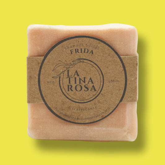 Shampoo Sólido Frida 110 gr. La Tina Rosa