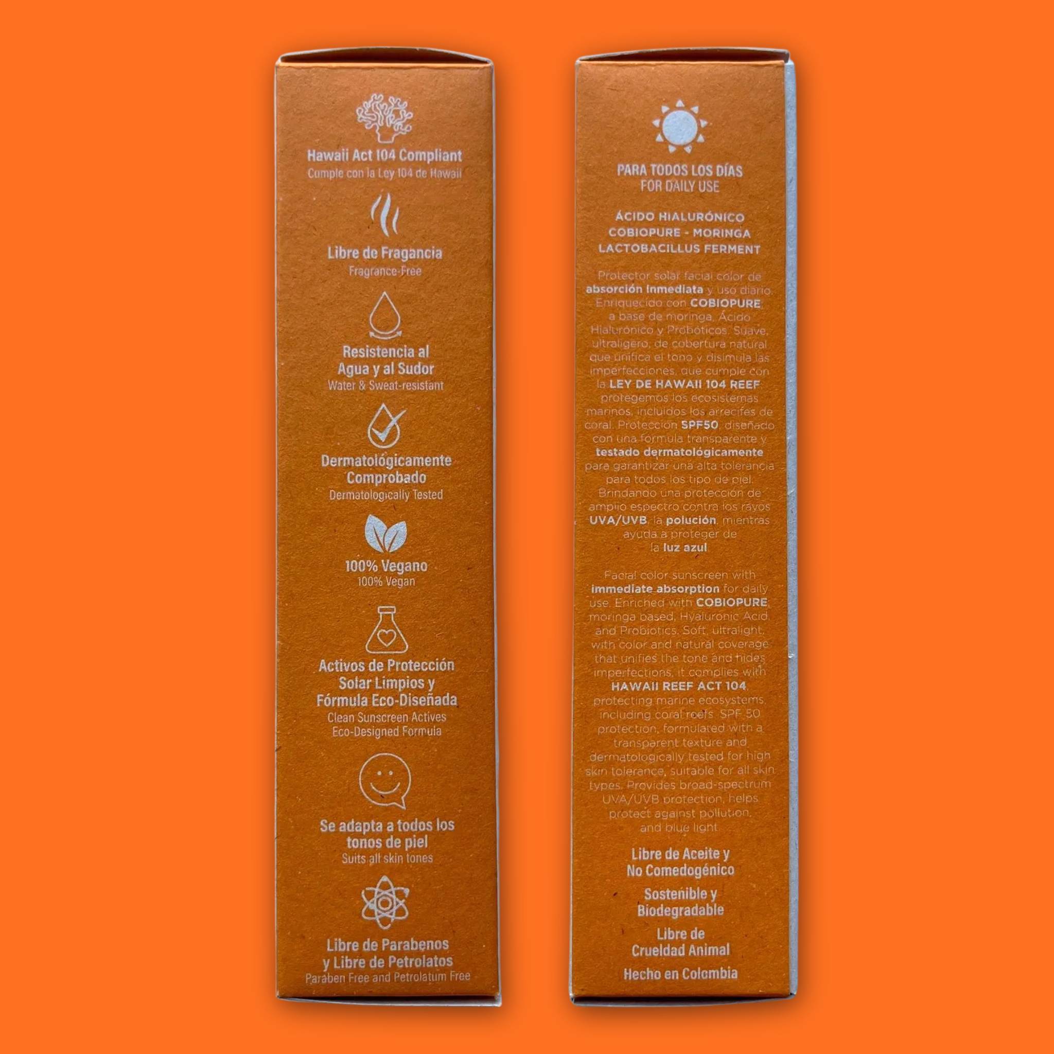 Protector Solar Color SPF50 50 ml. Fauno