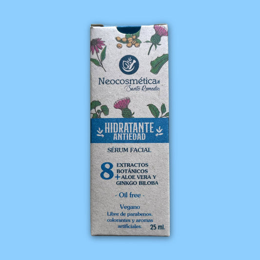Sérum Facial Hidratante Antiedad 25 ml. Santo Remedio