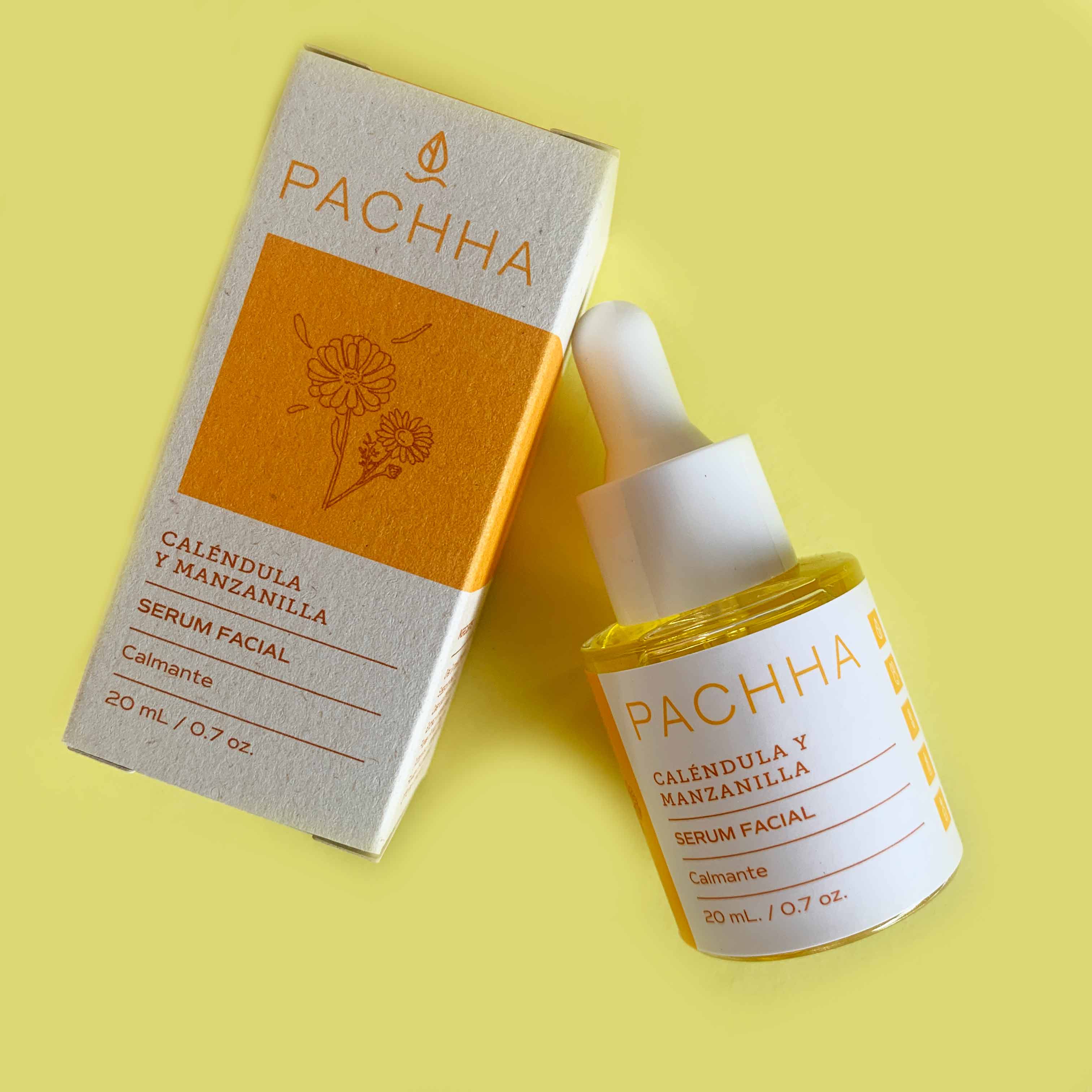 Sérum Facial Hidratante Calmante Pachha 20 ml.