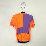 Jersey para ciclismo Naranja y Morado con Puntos Void - Thumbnail 2