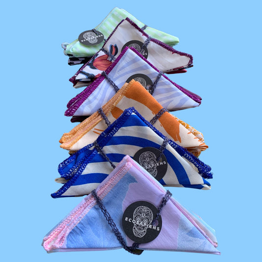 Servilletas de Tela Reutilizable x 4 Ecosapiens