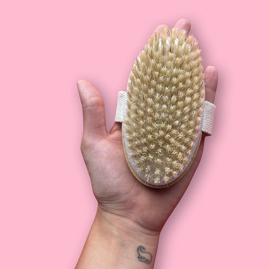 Cepillo en Seco de Cactus para Masajes Ecosapiens