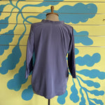 Camisa Morada de Seda - Thumbnail 4