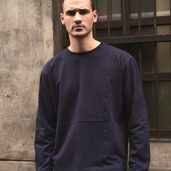 Buzo Tokio Azul Oscuro 100% Algodón Relaxed Fit Andante