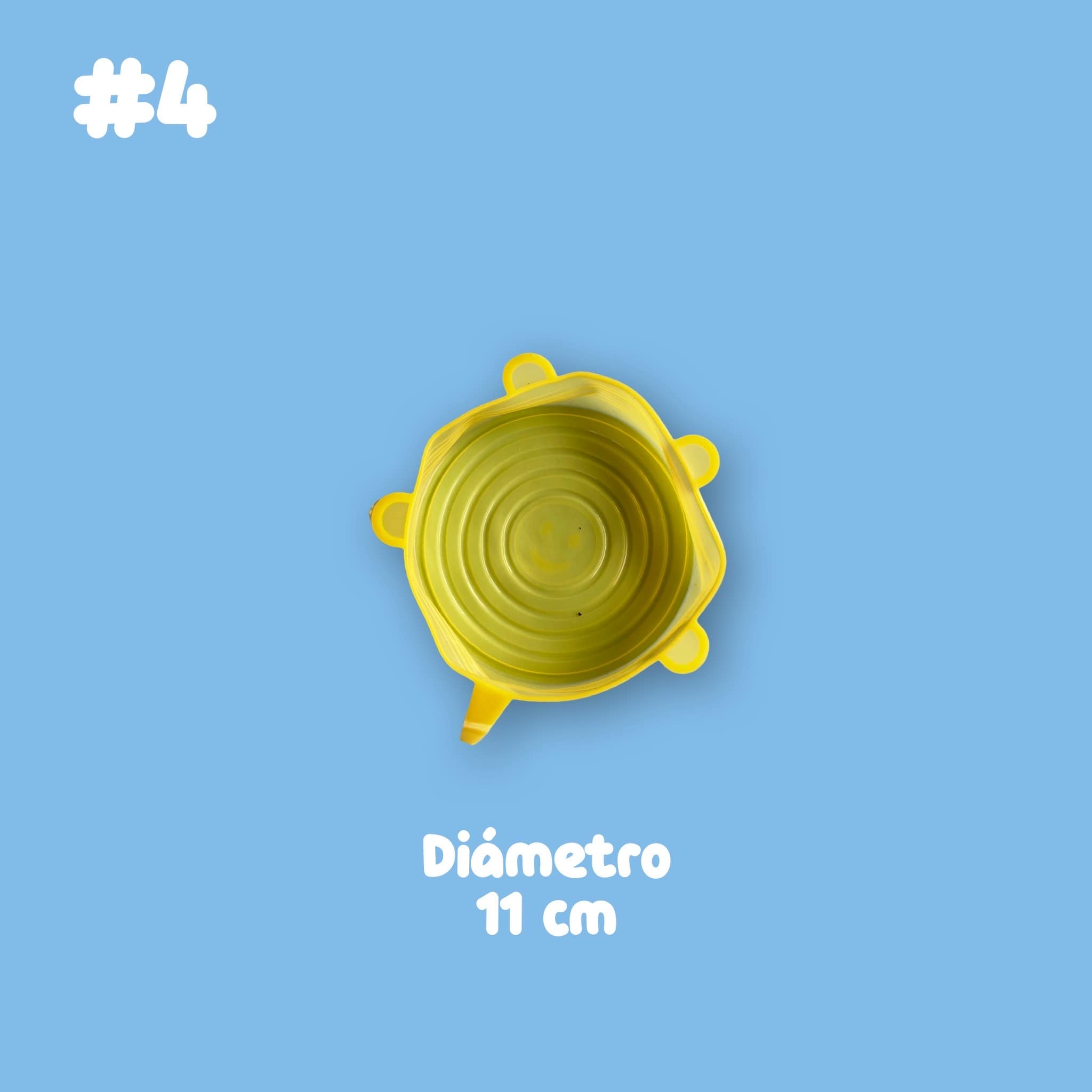 Tapas de Silicona x 6 und