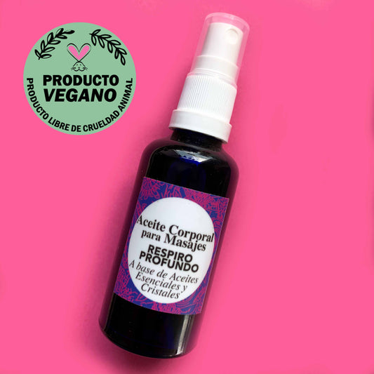 Aceite Corporal Respiro Profundo 50 ml. Ayurveda Ancestral