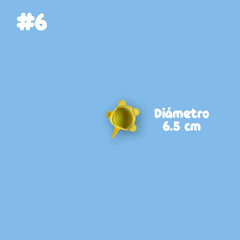 Tapas de Silicona x 6 und