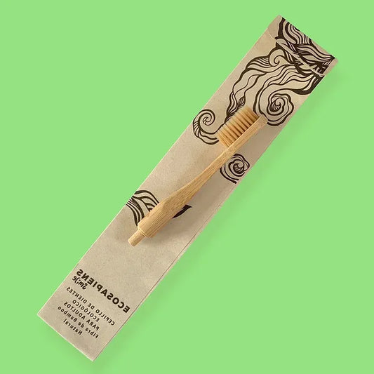 Repuesto de Cabeza Intercambiable de Cepillo de Dientes en Bambú Ecosapiens