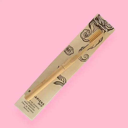 Cepillo de Dientes en Bambú con Cabeza Intercambiable Ecosapiens